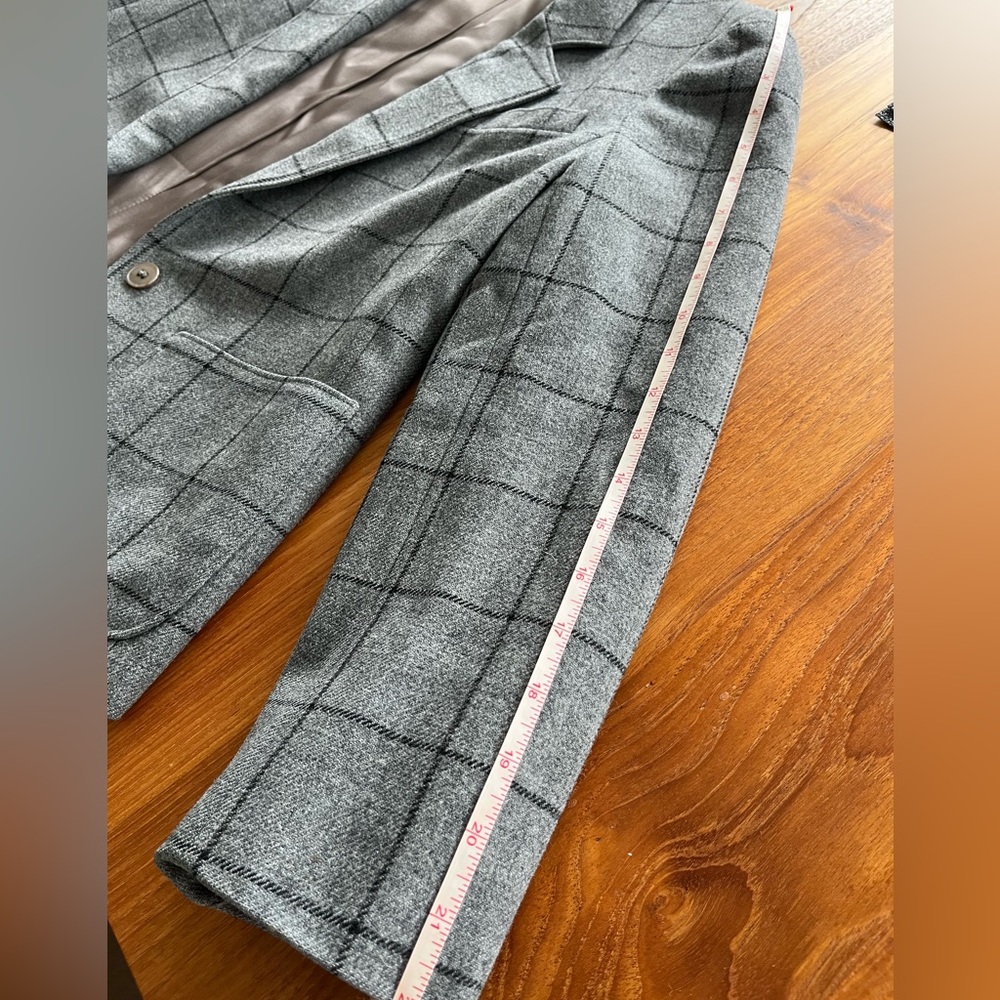 Vintage Pendleton Checkered Women's Blazer - Petite - Picture 10 of 11